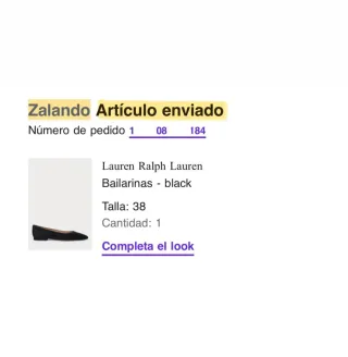 Zapatos salón/bailarina Polo Ralph Lauren