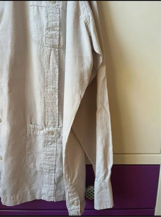 Camisa Alvaro Moreno Beige Talla L