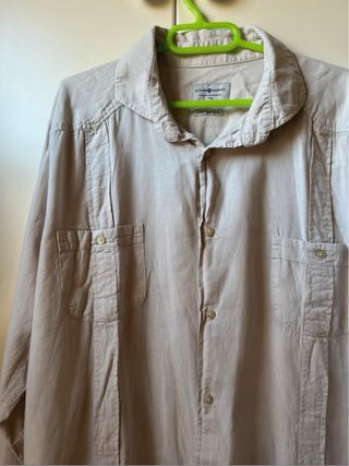 Camisa Alvaro Moreno Beige Talla L