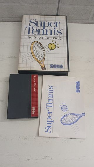 Super Tennis Sega Master System PAL Completo