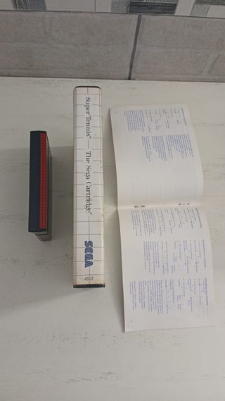 Super Tennis Sega Master System PAL Completo