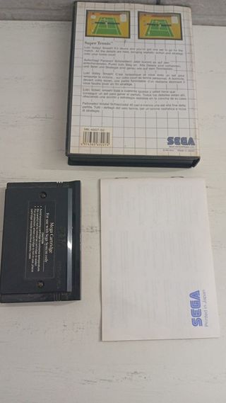 Super Tennis Sega Master System PAL Completo