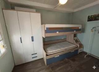 Dormitorio Infantil Completo: Litera + Cama Nido
