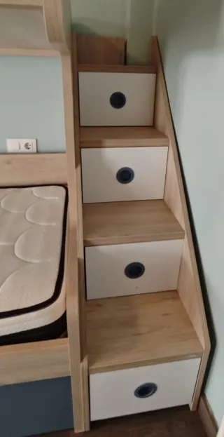 Dormitorio Infantil Completo: Litera + Cama Nido