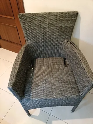 Conjunto 2 Sillas Exterior JYSK