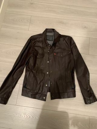 Cazadora Piel Levi's Marrón