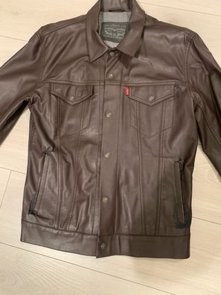 Cazadora Piel Levi's Marrón