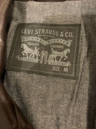 Cazadora Piel Levi's Marrón