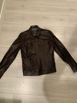 Cazadora Piel Levi's Marrón