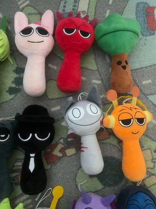 Sprunki Munecos Peluches x16