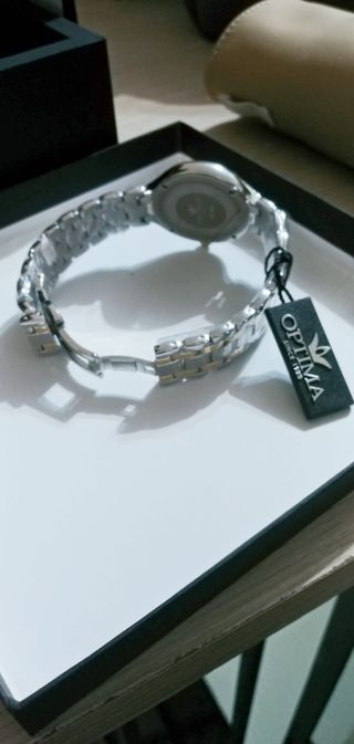 Orologio Donna Optima Zirconi Nuovo 2 Anni Garanzi