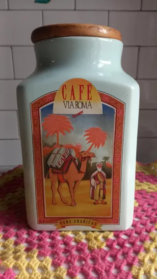 Barattolo caffè Via Roma