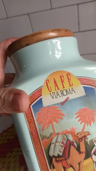 Barattolo caffè Via Roma