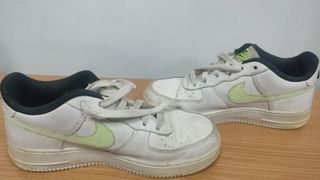 Nike Air Force 1 - Blancas y Verdes