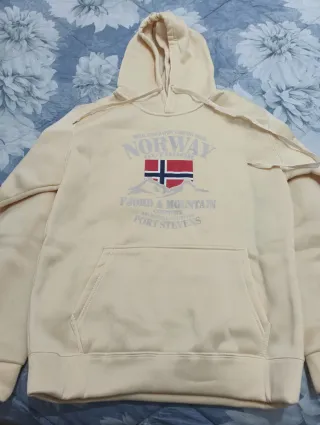 Sudadera NORWAY Fjorde Mountain Beige