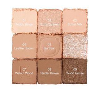 DASIQUE - Paleta de Sombras (My Bear Collection)