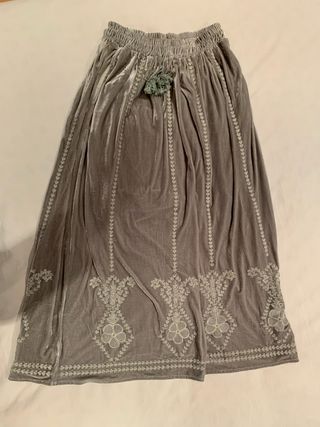 Falda larga terciopelo MEISIE