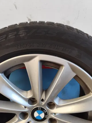 Juego de Llantas 17 BMW Originales + Neumáticos