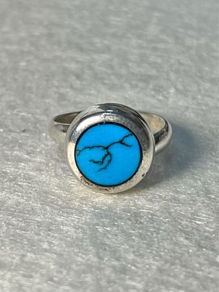 Anillo Plata 925 con Turquesa