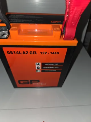 Batería GP-PRO GB14L-A2 GEL 14AH Moto