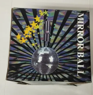 Bola de espejos giratoria