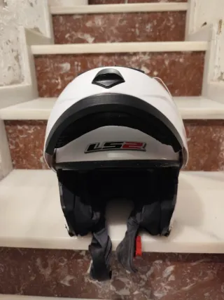 Casco Modular LS2 Blanco Talla S