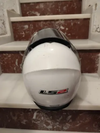 Casco Modular LS2 Blanco Talla S