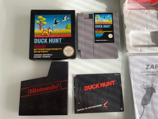 Pistola Nintendo Zapper NES Completa