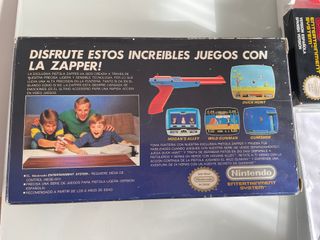 Pistola Nintendo Zapper NES Completa