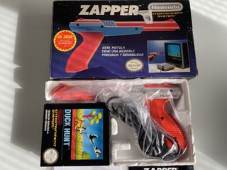 Pistola Nintendo Zapper NES Completa