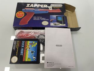 Pistola Nintendo Zapper NES Completa