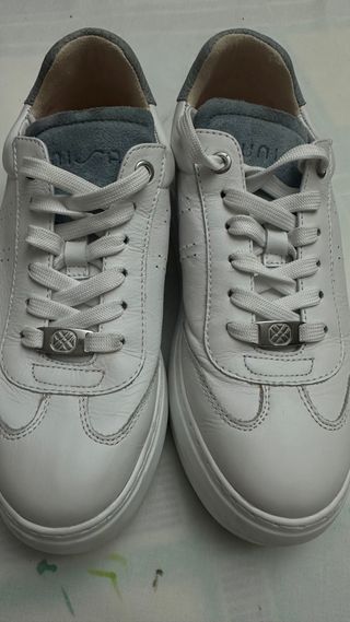 Unisa Sneakers piel Blancas Mujer