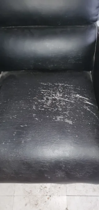 Sillón masaje Lufthous cuero sintético