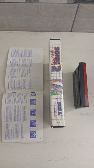 Sonic 2 Sega Master System PAL Completo