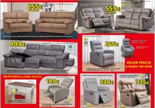 Sofá Cama Chaise Longue convertible 599€