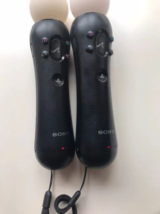 Move Controlers x 2 Playstation ps3 ,ps4