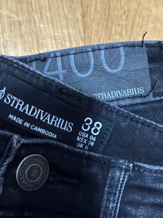 Jeans skinny neri donna taglia 38