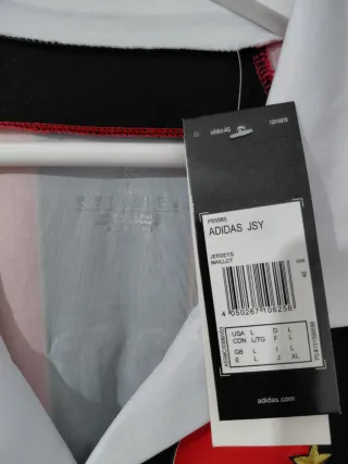 Camiseta fútbol retro talla L