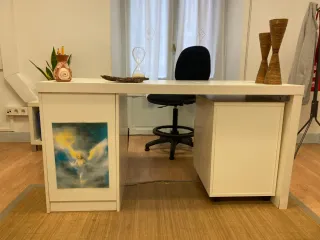 Mesa escritorio blanca