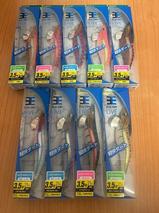 Señuelos Yamashita EGI-OH LIVE 3.5 (Set 9)