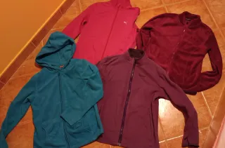 Conjunto 4 chaquetas deportivas niña 5€ cada una