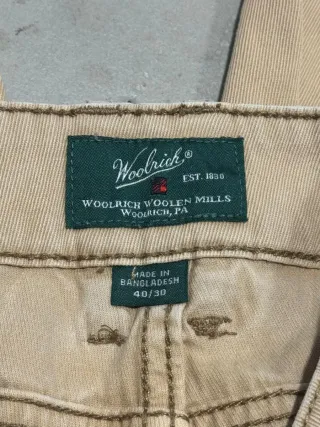 Pantaloni Woolrich Beige Uomo