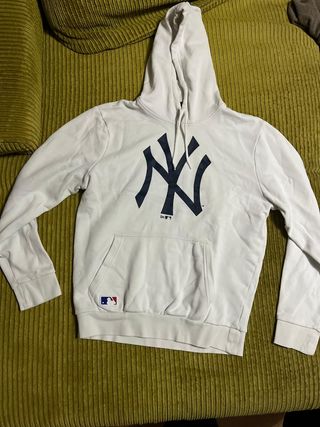 Sudadera New Era NY Yankees Blanca