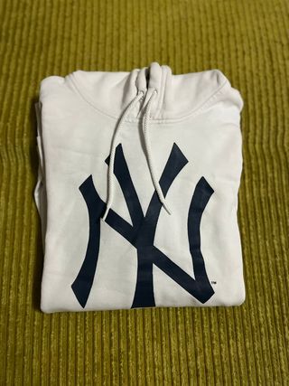 Sudadera New Era NY Yankees Blanca