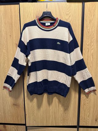 Jersey Algodón Rayas Lacoste