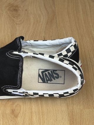 Zapatillas Vans 36.5 Slip-On Sidewall Checkerboard