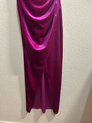 Vestido fiesta lentejuelas y terciopelo