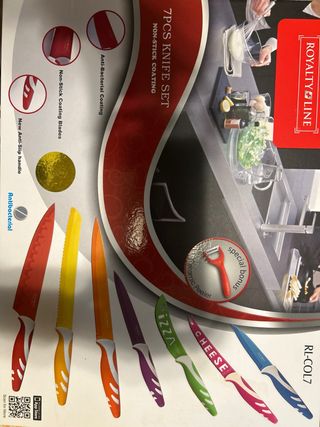 Set 7 coltelli da cucina Royalty Line