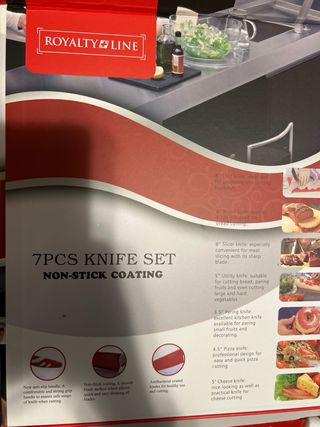 Set 7 coltelli da cucina Royalty Line