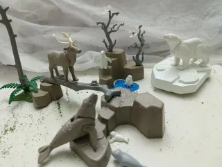 Lote Playmobil Mundo Polar